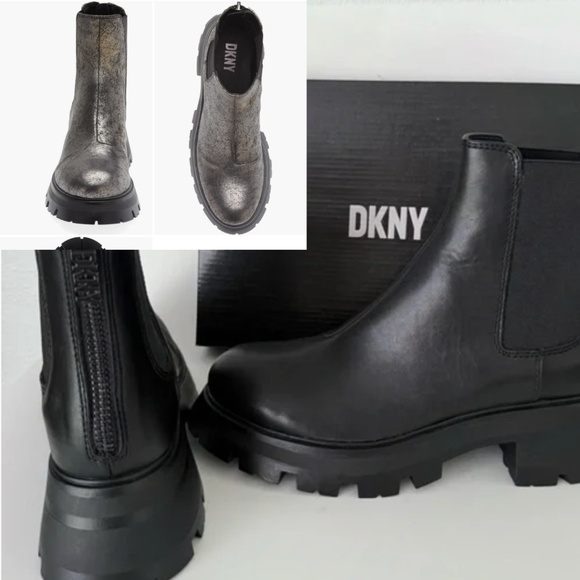 NEW DKNY Sasha Chelsea Lug sole bootie, 10  PG1464 - Picture 1 of 8